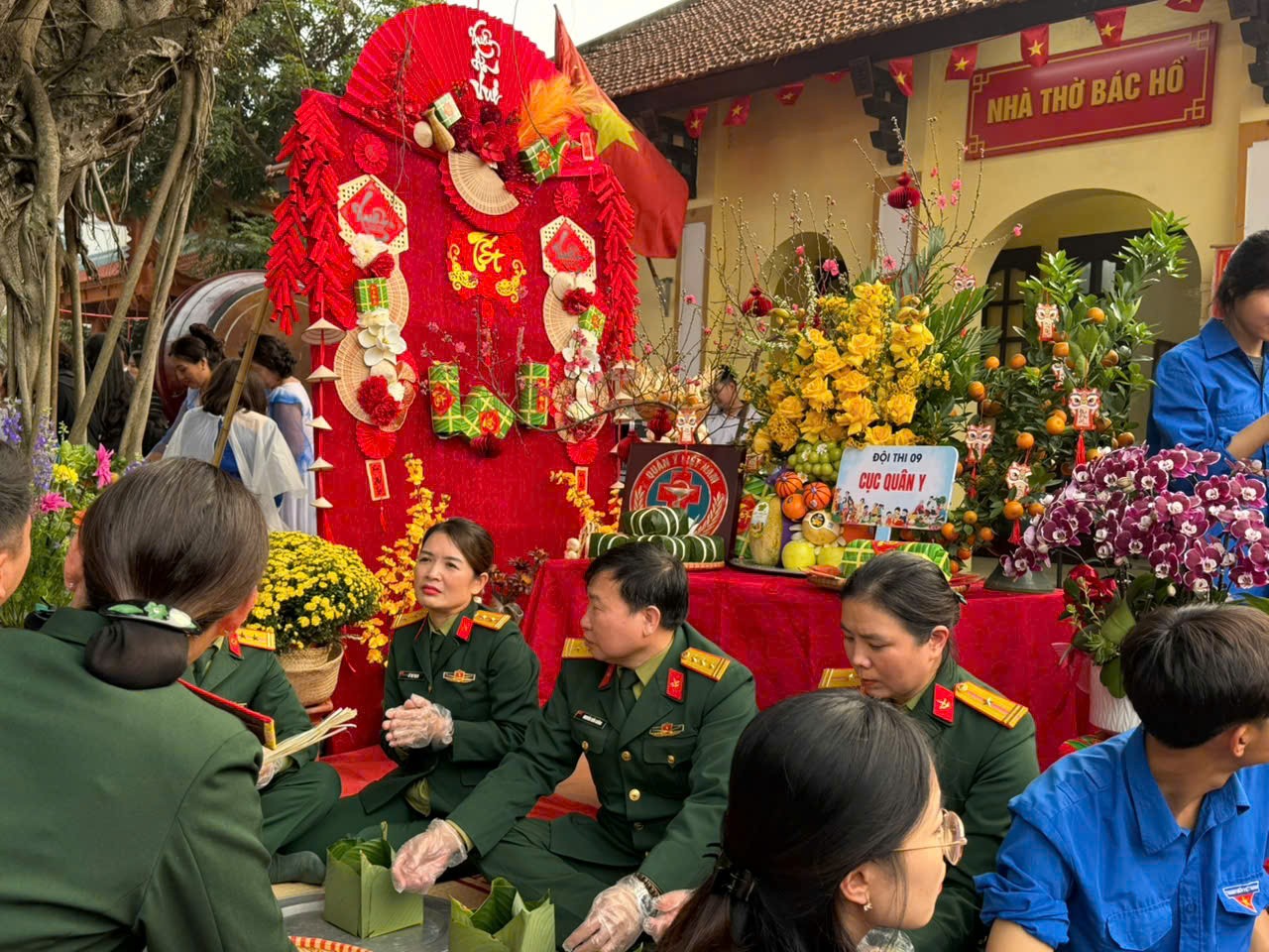 Ấn tượng Ngày hội Bánh chưng xanh tại phường Hồng Hà