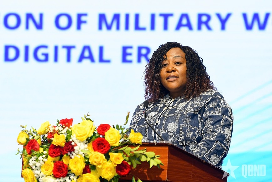 Nâng cao năng lực, bảo đảm an toàn cho phụ nữ Quân đội trong kỷ nguyên số