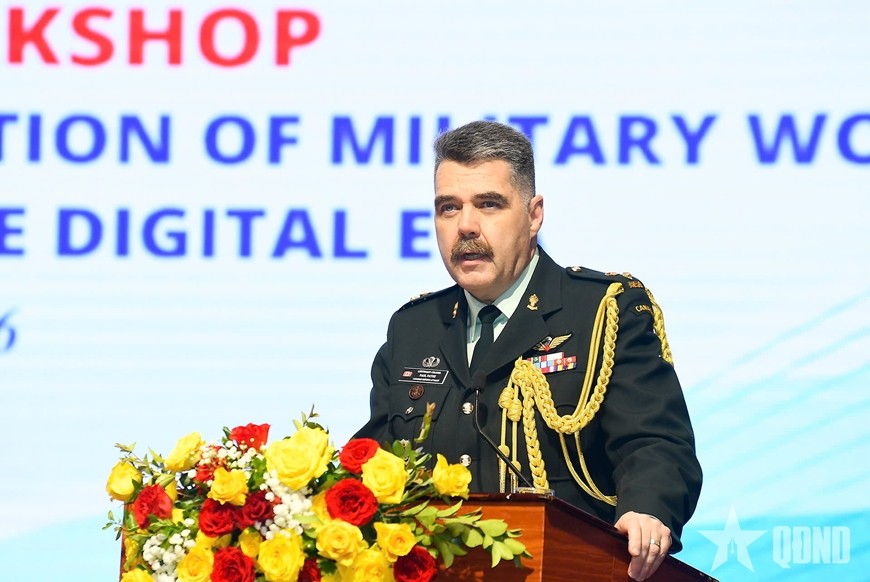 Nâng cao năng lực, bảo đảm an toàn cho phụ nữ Quân đội trong kỷ nguyên số