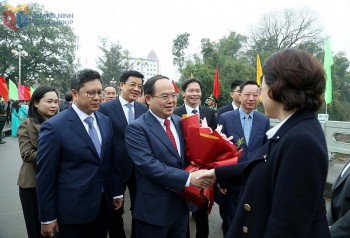 Đoàn đại biểu tỉnh Quảng Ninh bắt đầu chuyến thăm chính thức tại Quảng Tây, Trung Quốc