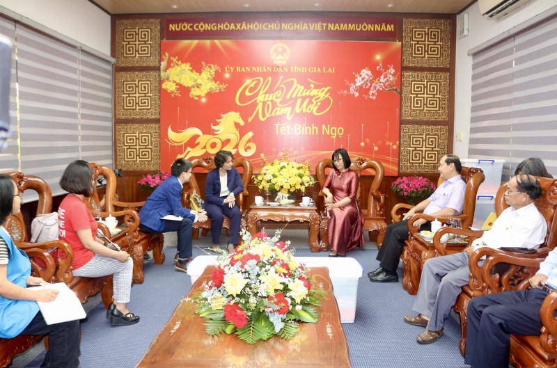 UNDP cam kết đồng hành với người dân bị ảnh hưởng bởi thiên tai tại Gia Lai