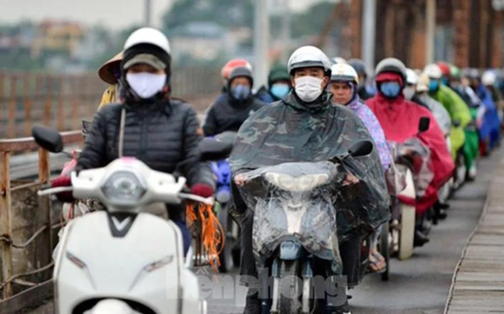 Thời tiết hôm nay (ngày 11/2): Miền Bắc đón không khí lạnh tăng cường, Hà Nội mưa nhỏ rải rác