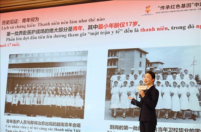 Kế thừa nguồn gene đỏ: Thanh niên Việt - Trung tiếp nối mạch nguồn hữu nghị