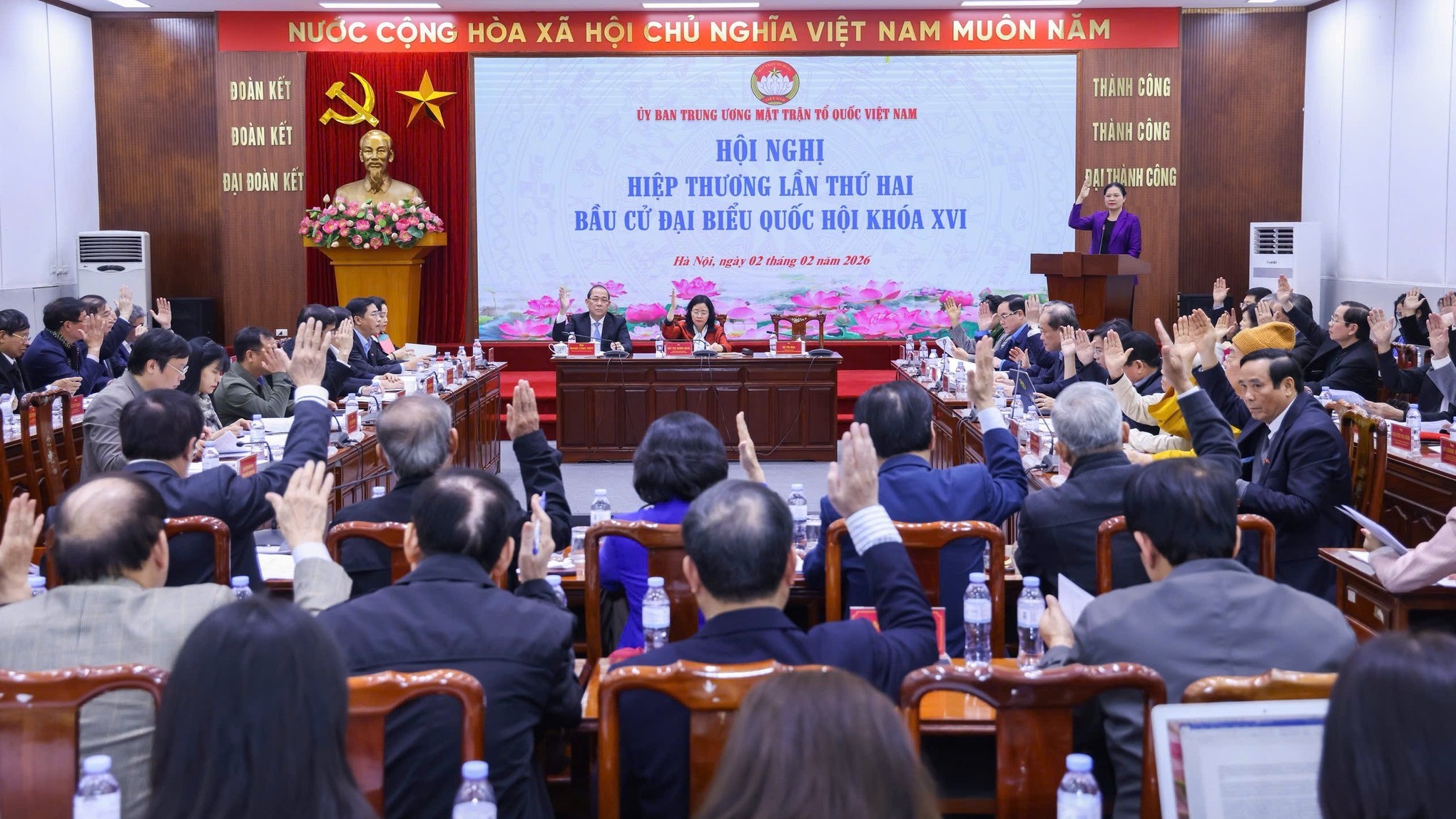 Hội nghị hiệp thương lần hai: Thống nhất cao trong lựa chọn lập danh sách sơ bộ người ứng cử