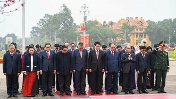 Lãnh đạo Đảng, Nhà nước vào Lăng viếng Bác nhân dịp Tết Nguyên đán Bính Ngọ