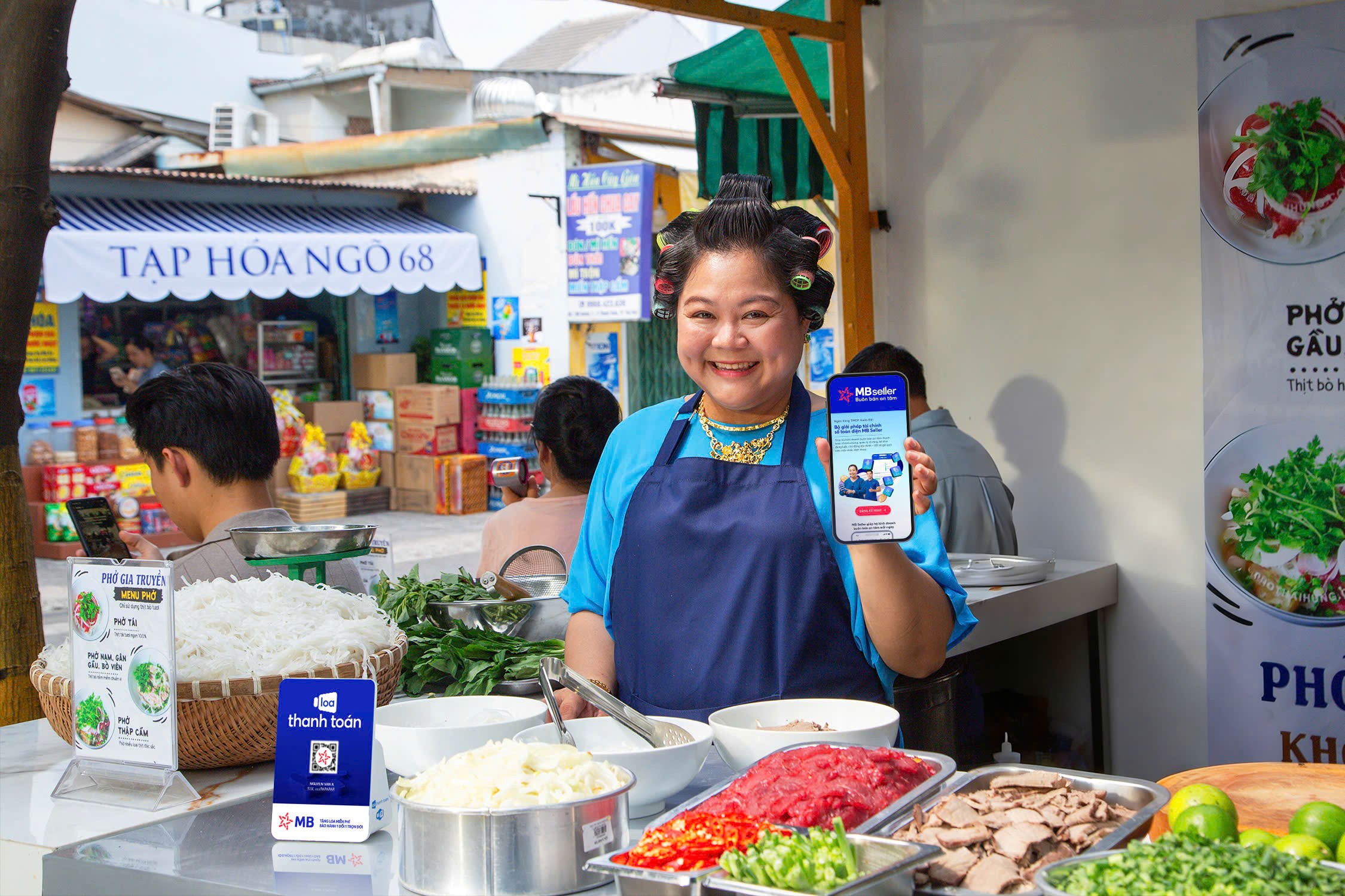 Bộ giải pháp MB Seller hỗ trợ hộ kinh doanh buôn bán an tâm