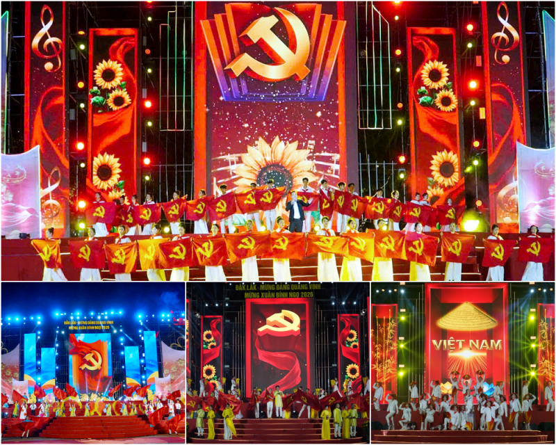 Chương trình nghệ thuật chào Xuân Bính Ngọ năm 2026: chuỗi hoạt động mừng Đảng, mừng Xuân Chương trình nghệ thuật chào Xuân Bính Ngọ năm 2026: chuỗi hoạt động mừng Đảng, mừng Xuân