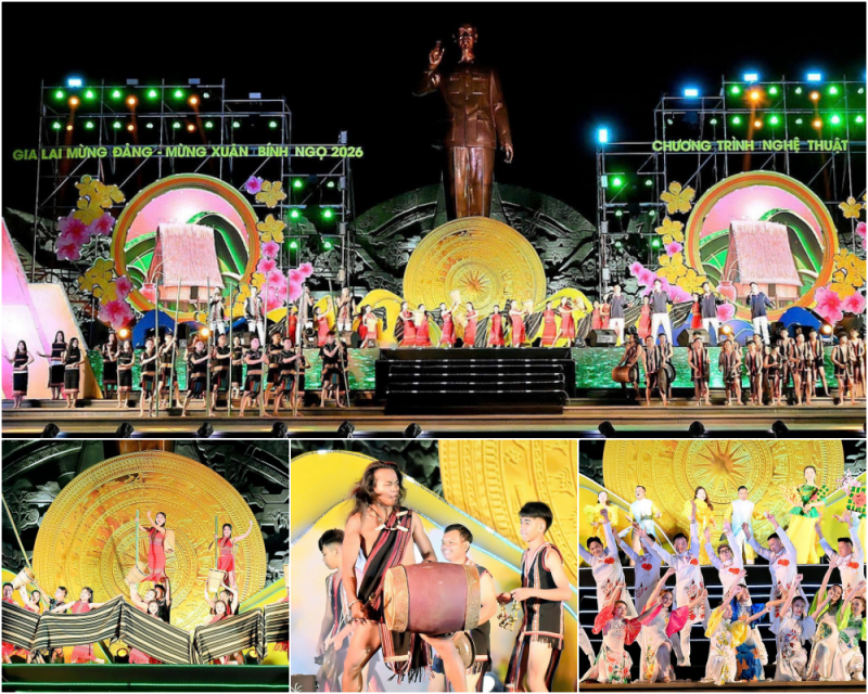Chương trình nghệ thuật chào Xuân Bính Ngọ năm 2026: chuỗi hoạt động mừng Đảng, mừng Xuân Chương trình nghệ thuật chào Xuân Bính Ngọ năm 2026: chuỗi hoạt động mừng Đảng, mừng Xuân