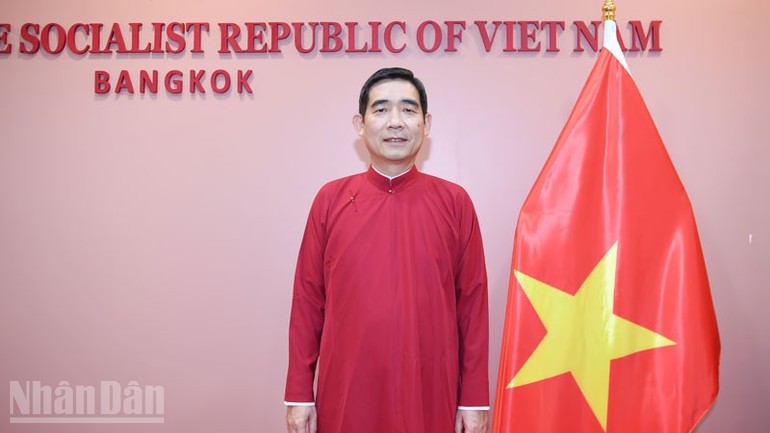Đại sứ Việt Nam tại Thái Lan Phạm Việt Hùng. (Ảnh: XUÂN SƠN) Đại sứ Việt Nam tại Thái Lan Phạm Việt Hùng. (Ảnh: XUÂN SƠN)