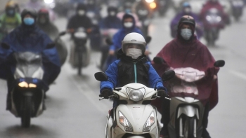 Thời tiết hôm nay (25/02): Hà Nội mưa rào, trời lạnh