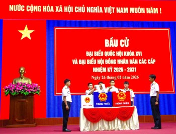 Tổ chức bầu cử sớm cho các lực lượng thực hiện nhiệm vụ trên biển