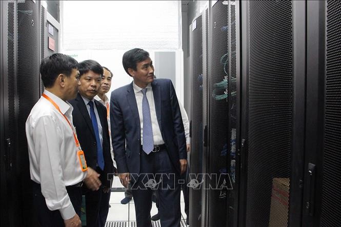 Trung tâm Dữ liệu vùng Đồng bằng Sông Cửu Long. Ảnh tư liệu - minh họa: Trung Kiên/TTXVN