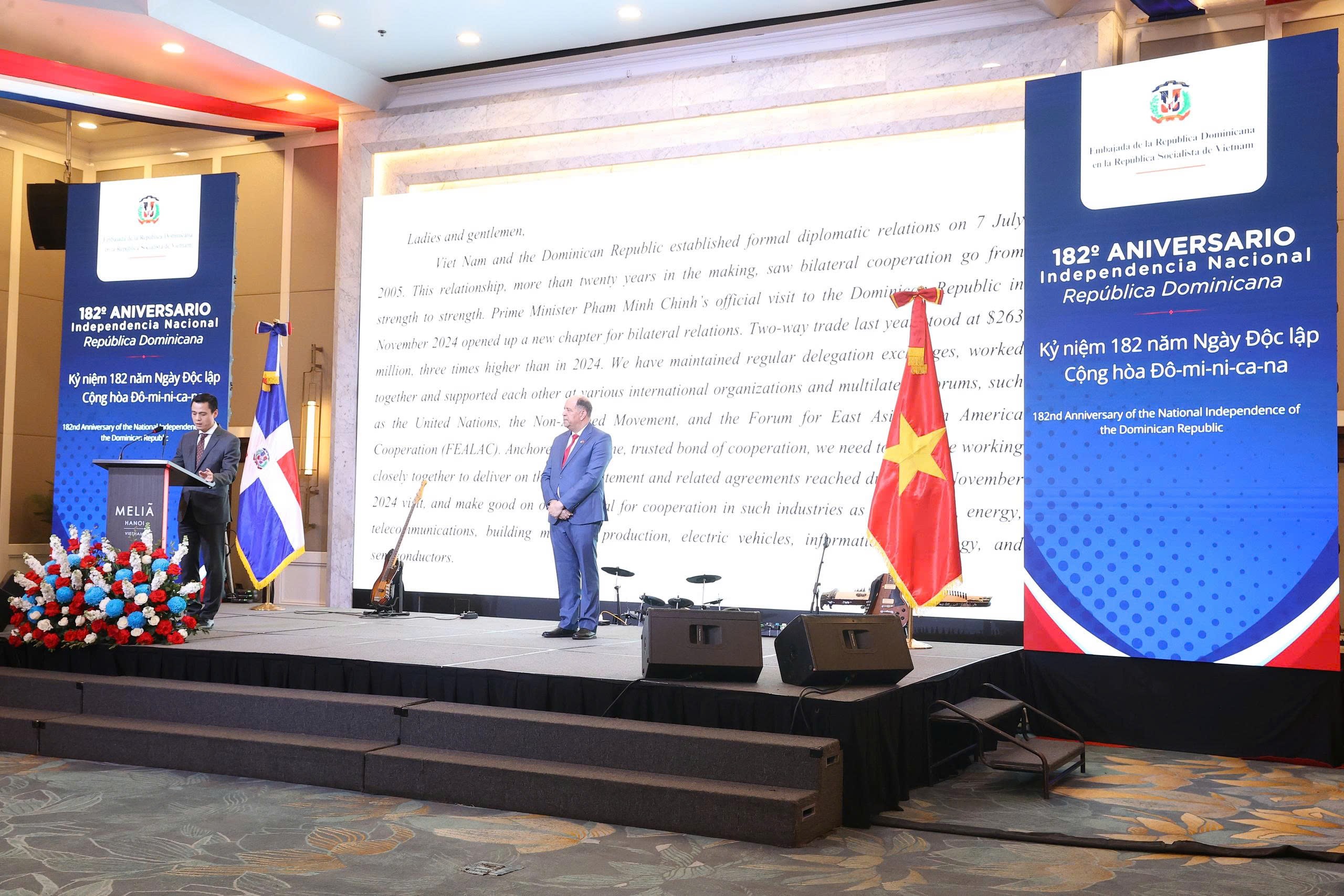 Việt Nam - Dominicana hướng tới hợp tác đa lĩnh vực trong giai đoạn mới Việt Nam - Dominicana hướng tới hợp tác đa lĩnh vực trong giai đoạn mới