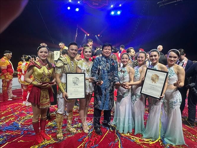 Xiếc Việt Nam giành ba giải thưởng tại Liên hoan Xiếc quốc tế “Con Voi Vàng” 2026