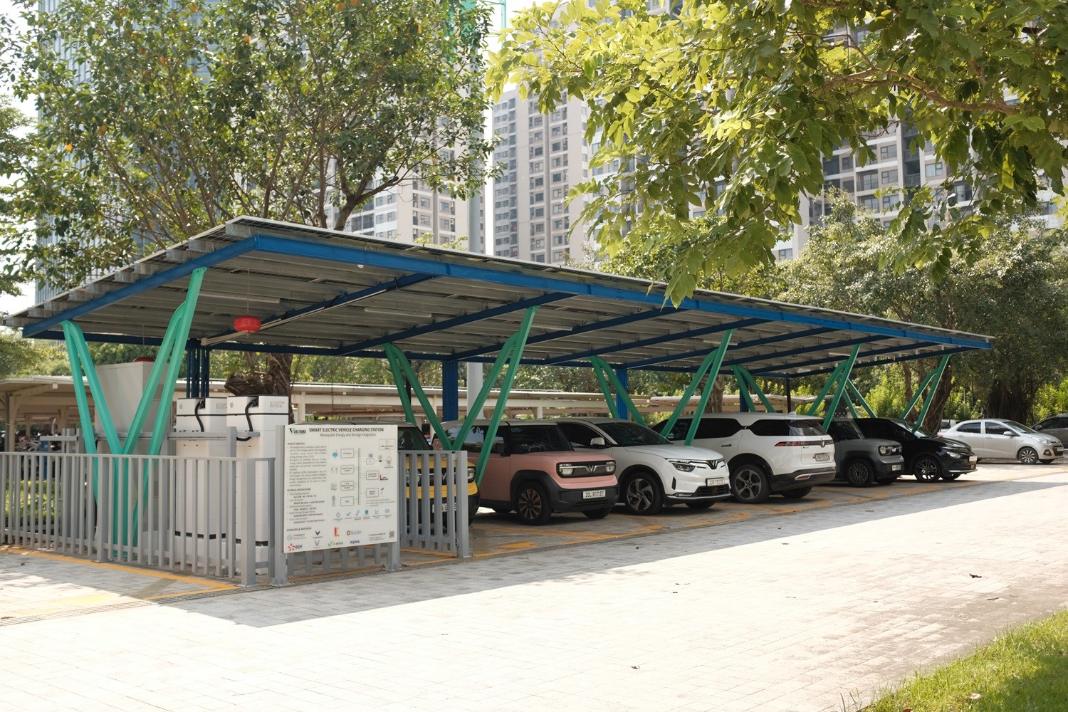 Startup từ phòng lab VinUni phát triển “bộ não” điều phối mạng lưới sạc xe điện