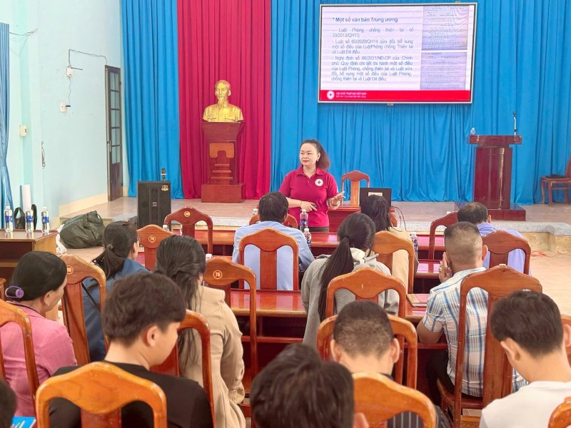 Aide et Action (Pháp): Nâng cao kỹ năng ứng phó thiên tai cho người dân Khánh Hòa