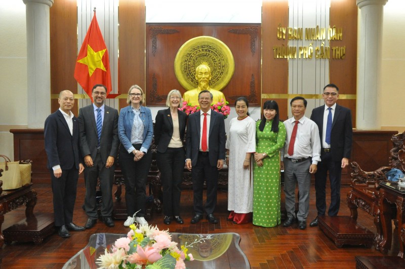 Mở rộng hợp tác giữa Cần Thơ và các đối tác Australia trên nhiều lĩnh vực tiềm năng