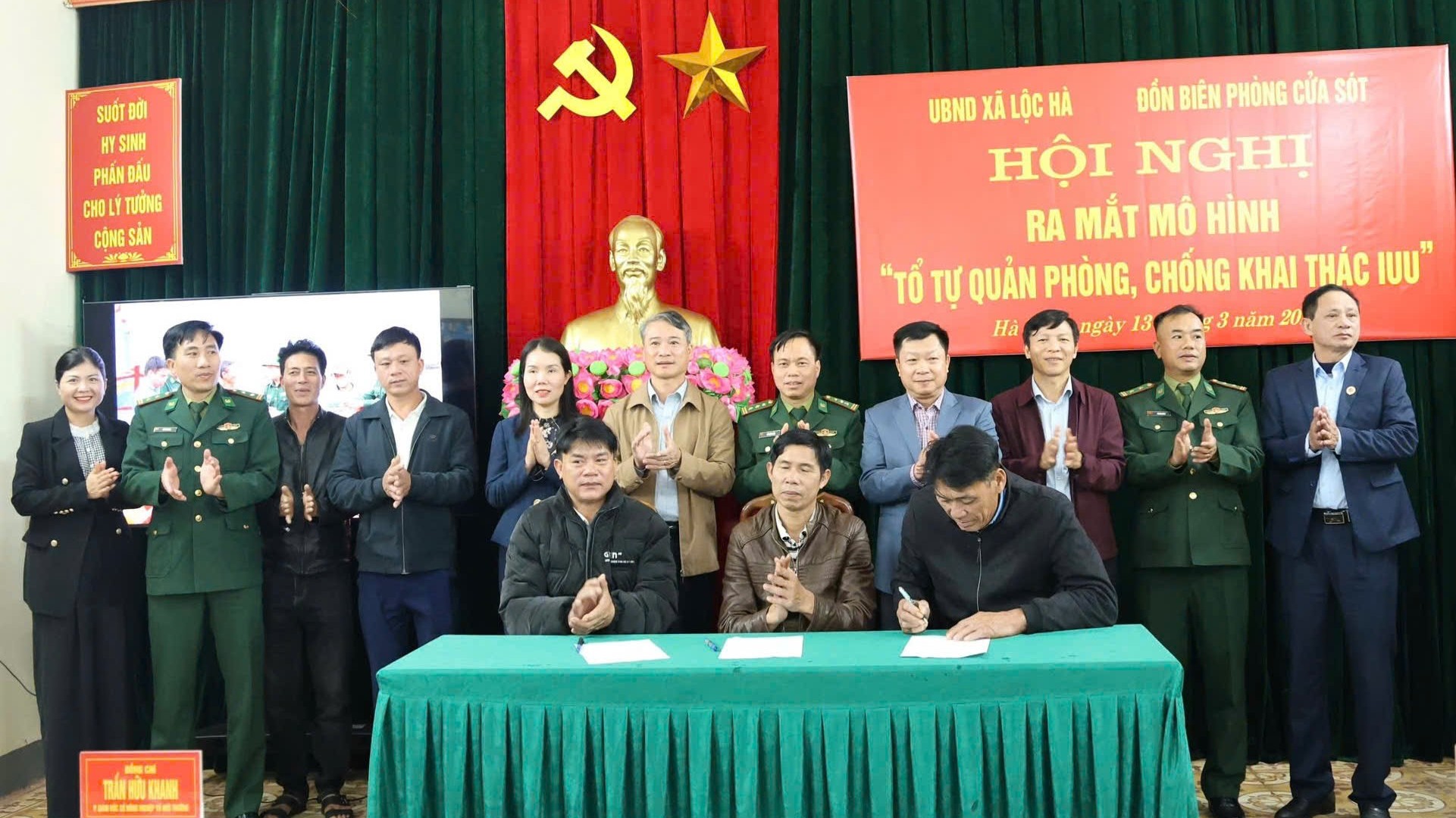 Hà Tĩnh ra mắt 5 tổ tự quản phòng, chống khai thác IUU