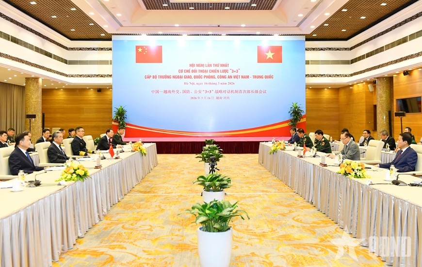 Việt Nam – Trung Quốc tổ chức Hội nghị lần thứ nhất cơ chế đối thoại chiến lược “3+3” cấp Bộ trưởng Việt Nam – Trung Quốc tổ chức Hội nghị lần thứ nhất cơ chế đối thoại chiến lược “3+3” cấp Bộ trưởng