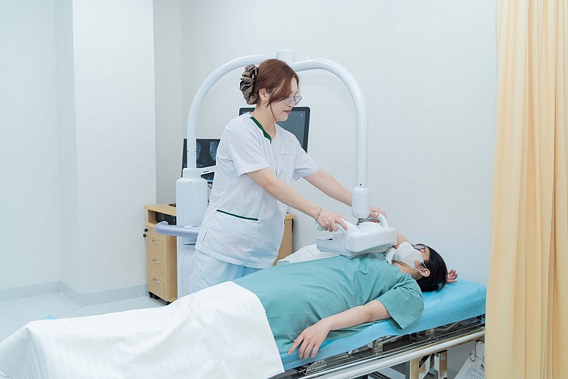 Đột phá công nghệ tầm soát ung thư vú tại Bệnh viện Vinmec Ocean Park 2 Đột phá công nghệ tầm soát ung thư vú tại Bệnh viện Vinmec Ocean Park 2