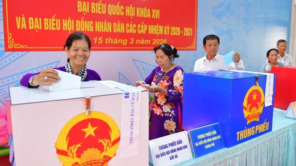 99,68% cử tri đi bầu cử phản ánh sức mạnh của khối đại đoàn kết toàn dân tộc