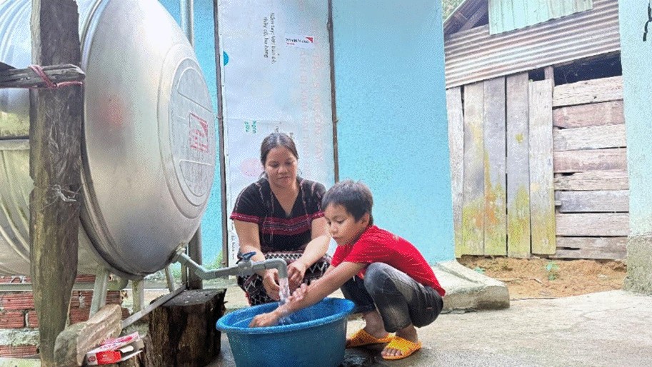 Đổi thay ở Bến Giằng (Đà Nẵng) nhờ nước sạch