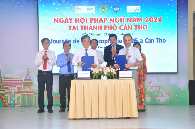 Cần Thơ lan tỏa giá trị Pháp ngữ, thúc đẩy hợp tác giáo dục và văn hóa quốc tế