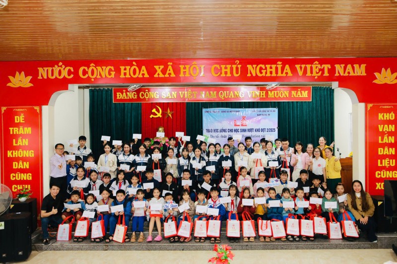 Zhi Shan hỗ trợ nâng cao chất lượng sống cho trẻ em Nghệ An
