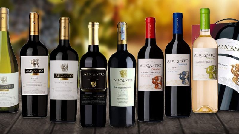 Rượu vang Chile tại Việt Nam có nhiều phân loại và mức giá khác nhau. (Ảnh: Rượu vang Chile tại Việt Nam có nhiều phân loại và mức giá khác nhau. (Ảnh: