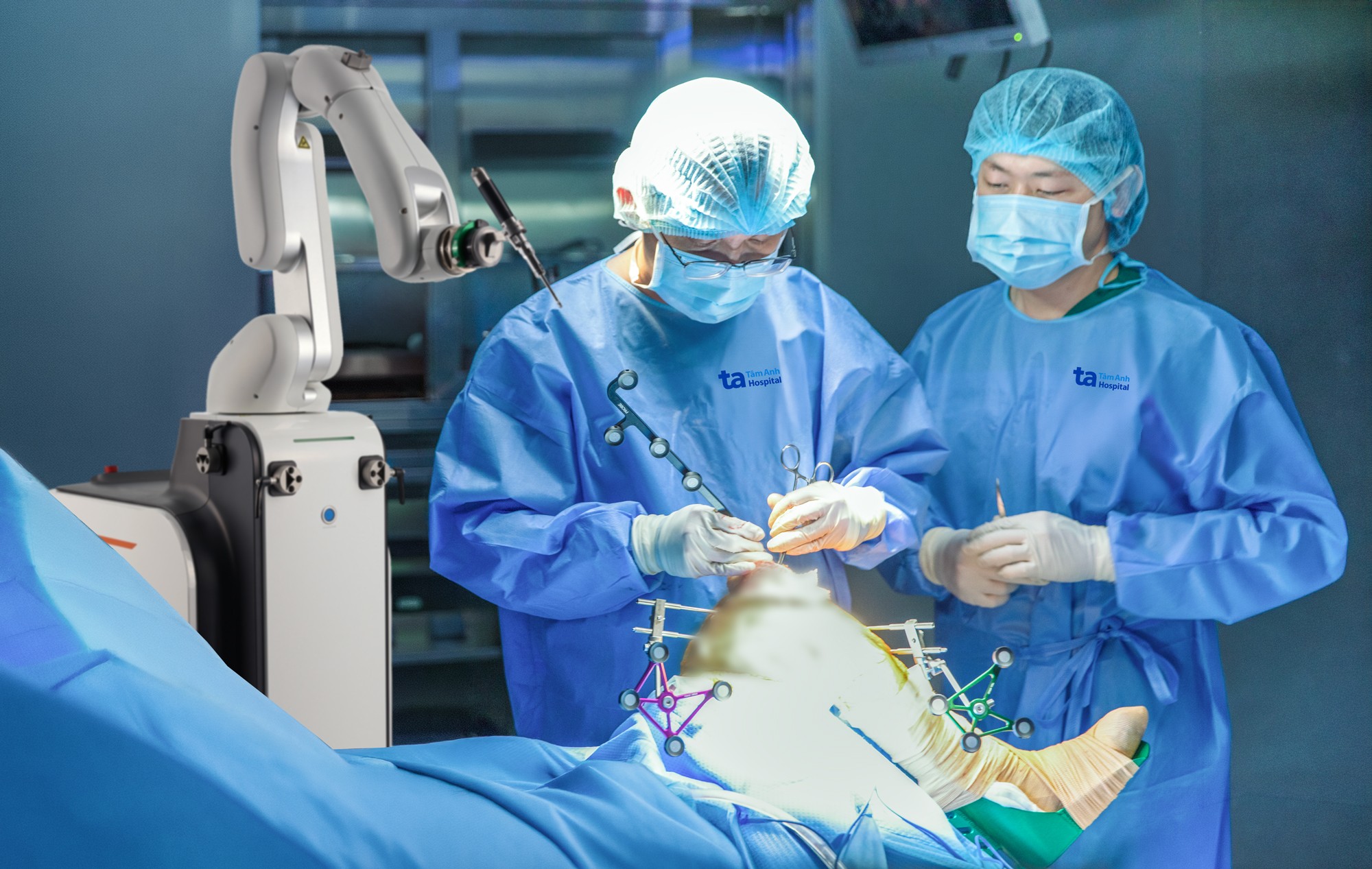 Việt Nam lần đầu có Robot AI thay khớp “siêu thao tác” chuẩn xác Việt Nam lần đầu có Robot AI thay khớp “siêu thao tác” chuẩn xác