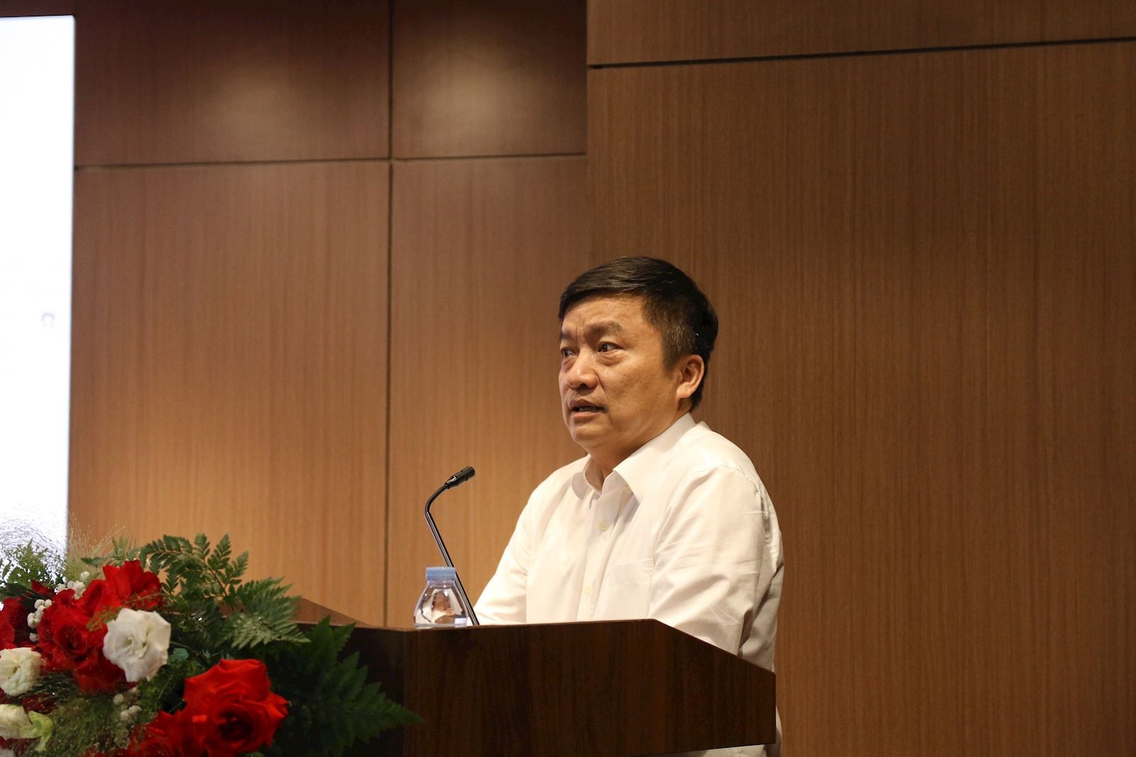 Đồng chí Nguyễn Tiến Khoa – Bí thư Đảng ủy, Chủ tịch Hội đồng thành viên EVNGENCO1 phát biểu chỉ đạo định hướng cho Hội nghị 