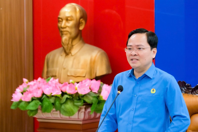 Ông Nguyễn Anh Tuấn - Chủ tịch Tổng liên đoàn Lao động Việt Nam. (Ảnh: T.L) Ông Nguyễn Anh Tuấn - Chủ tịch Tổng liên đoàn Lao động Việt Nam. (Ảnh: T.L)