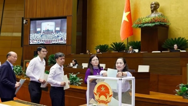 Nghị quyết của Quốc hội về công tác nhân sự