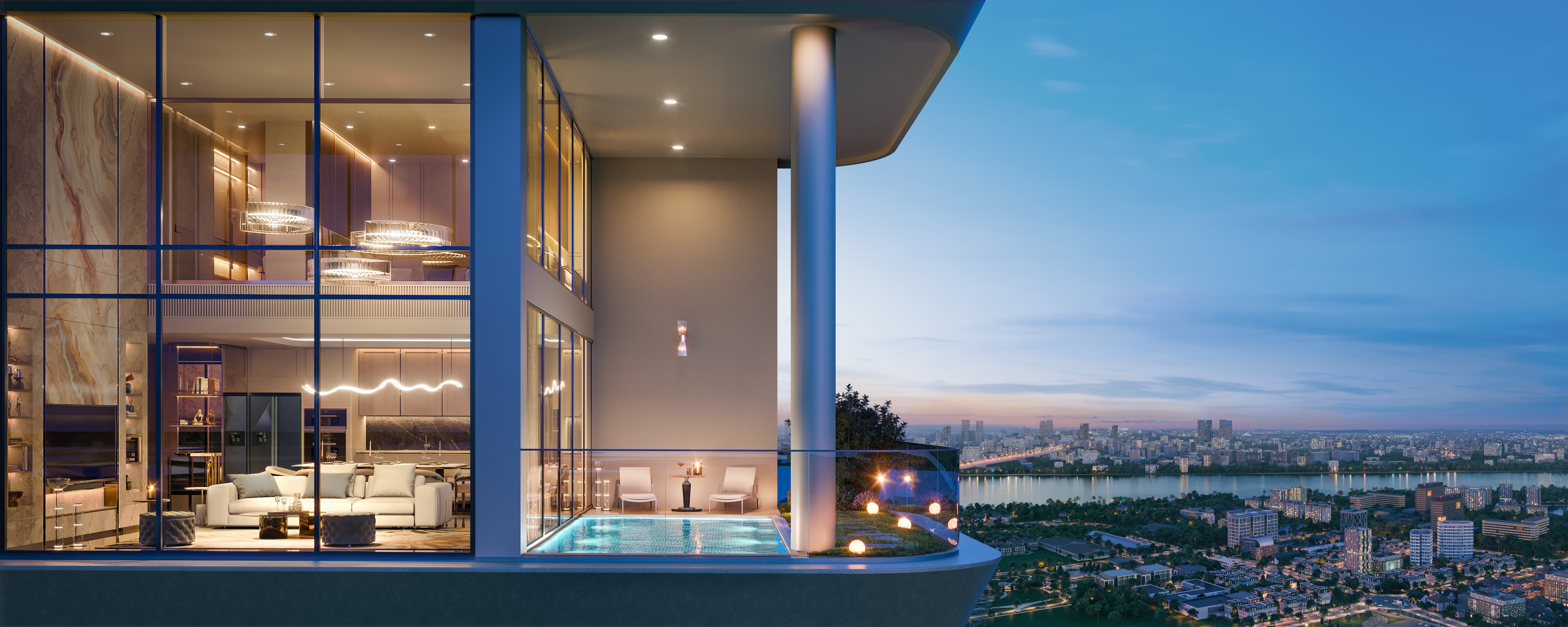 Mỗi căn duplex The Rey Edition đều được thiết kế ban công tích hợp hồ bơi và mảng sân vườn riêng tạo nên trải nghiệm sống như “nghỉ dưỡng tại gia”. Mỗi căn duplex The Rey Edition đều được thiết kế ban công tích hợp hồ bơi và mảng sân vườn riêng tạo nên trải nghiệm sống như “nghỉ dưỡng tại gia”.