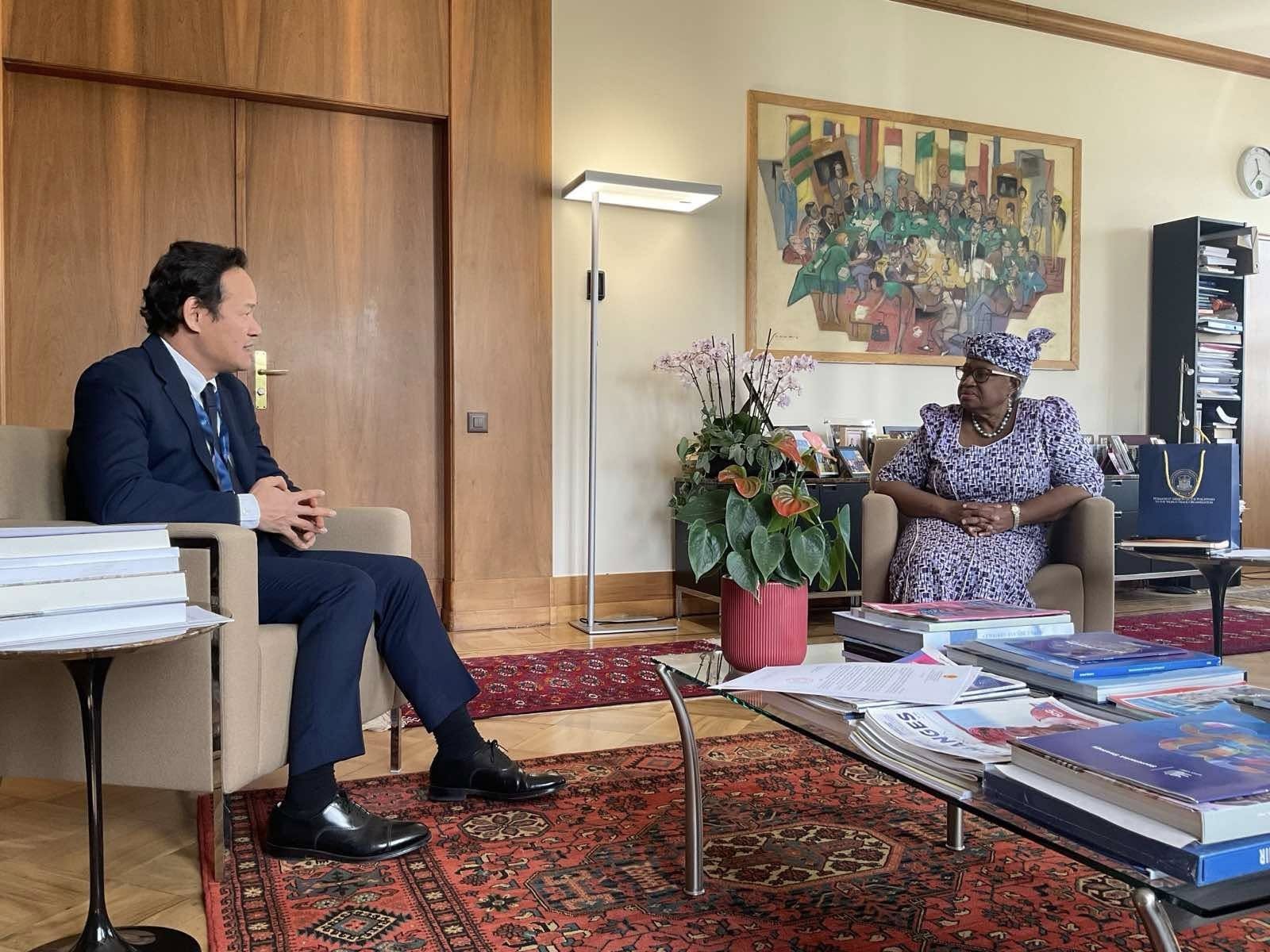 Tổng Giám đốc WTO hoan nghênh những đóng góp thiết thực của Việt Nam