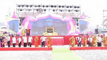 khoi cong xay dung chinh dien tai khu dien tho liet si lao viet nam