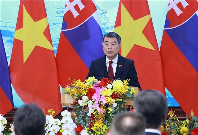 Nâng cấp quan hệ Việt Nam – Slovakia lên Đối tác chiến lược Chú thích ảnh