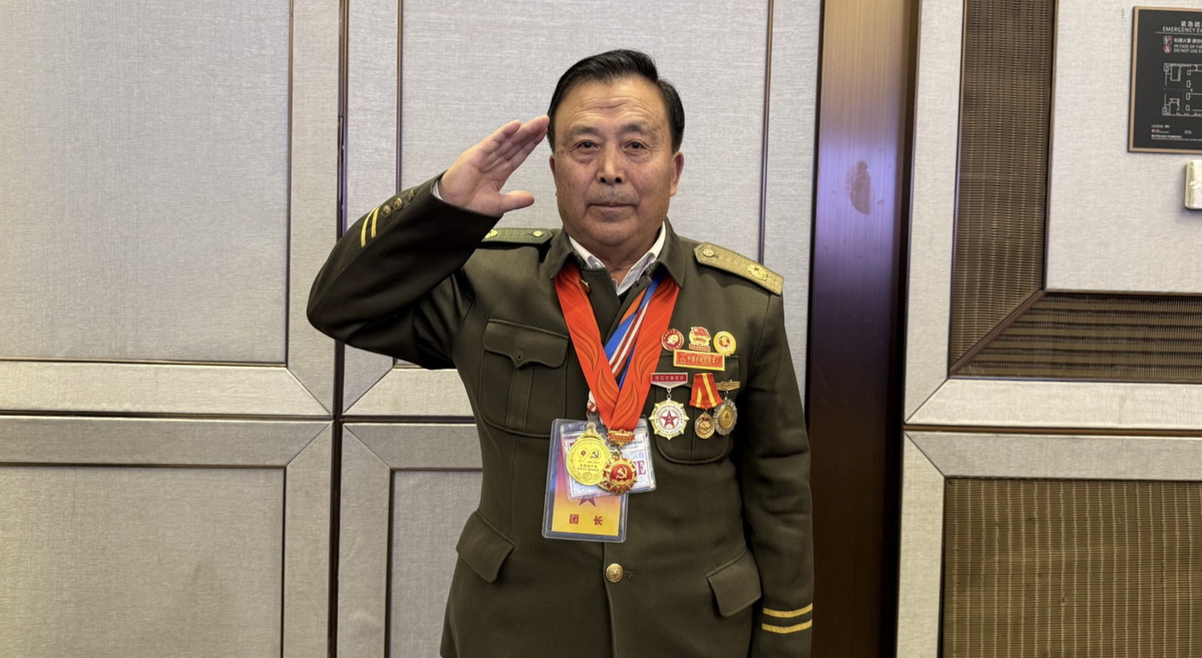 Ông Trương Văn Bân, Trưởng đoàn cựu chiến binh Trung Quốc giúp Việt Nam trong kháng chiến chống Mỹ 