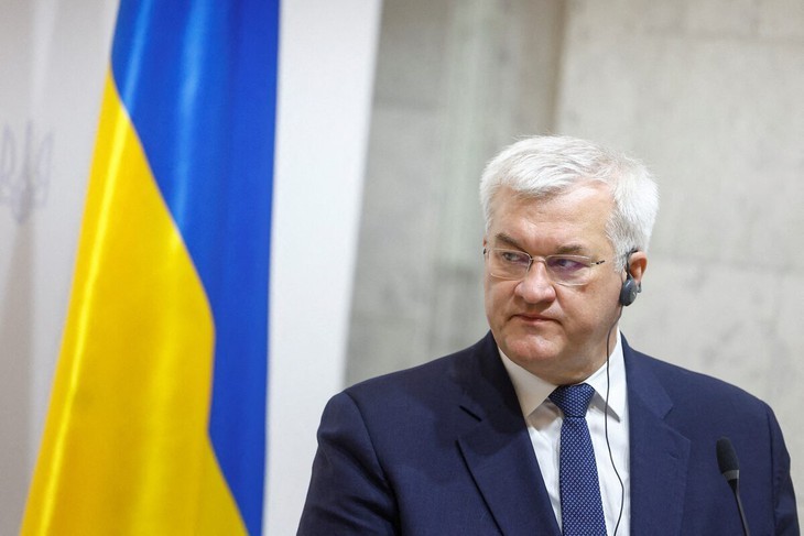 Ngoại trưởng Ukraine Andrii Sybiha. (Ảnh: Reuters)
