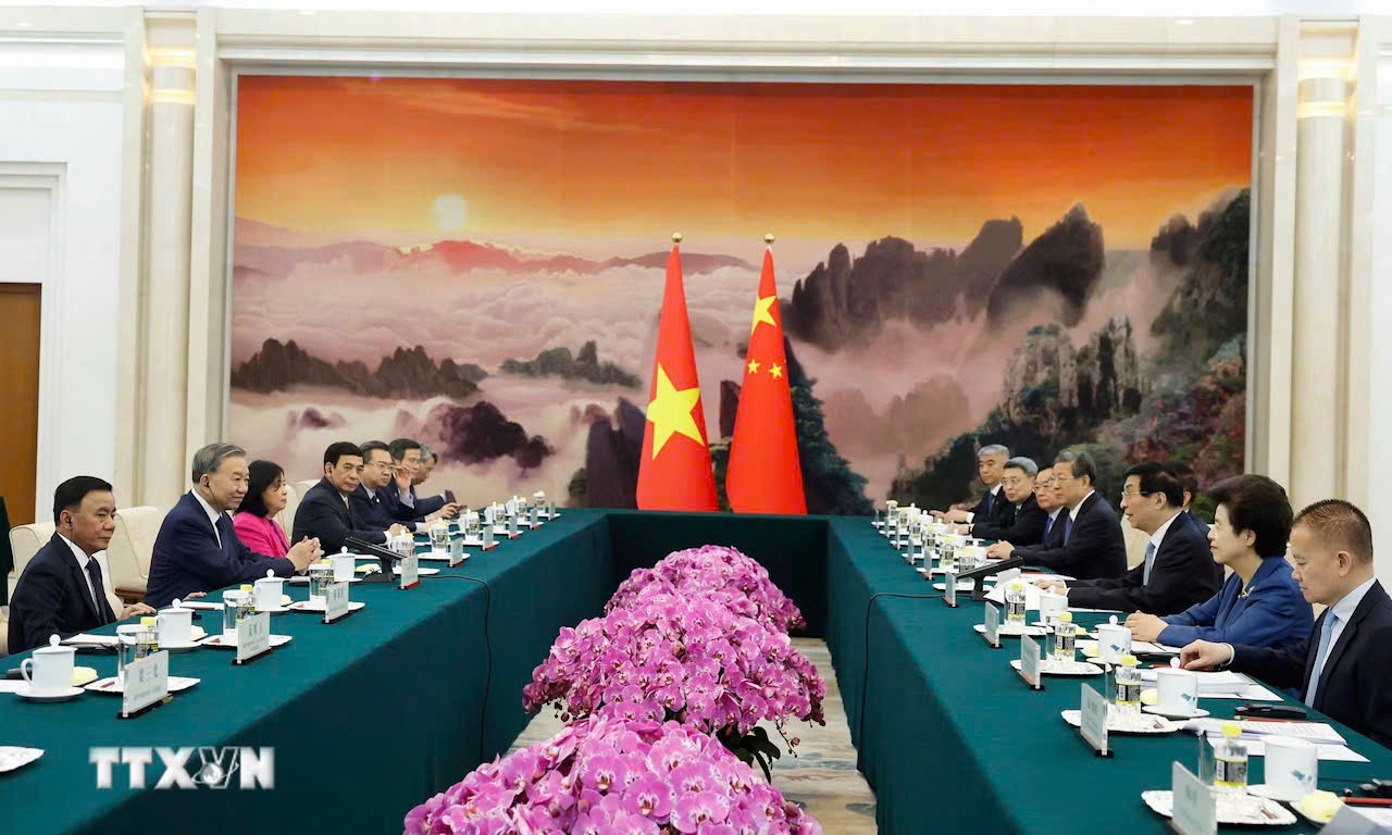 Tổng Bí thư, Chủ tịch nước Tô Lâm: Việt Nam-Trung Quốc thúc đẩy 3 kết nối Tổng Bí thư, Chủ tịch nước Tô Lâm: Việt Nam-Trung Quốc thúc đẩy 3 kết nối