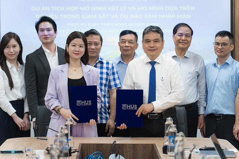 VinFuture kích hoạt “lá chắn số” chống xâm nhập mặn tại Đồng bằng sông Hồng