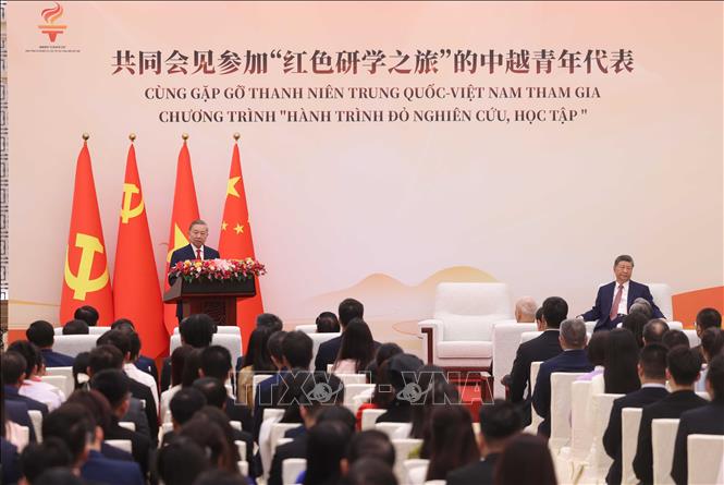 Tổng Bí thư, Chủ tịch nước Tô Lâm: Thanh niên tiếp tục là cầu nối quan trọng vun đắp tình hữu nghị Việt - Trung