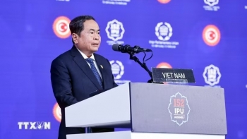 Chủ tịch Quốc hội phát biểu tại IPU-152 về hòa bình, công lý cho thế hệ tương lai