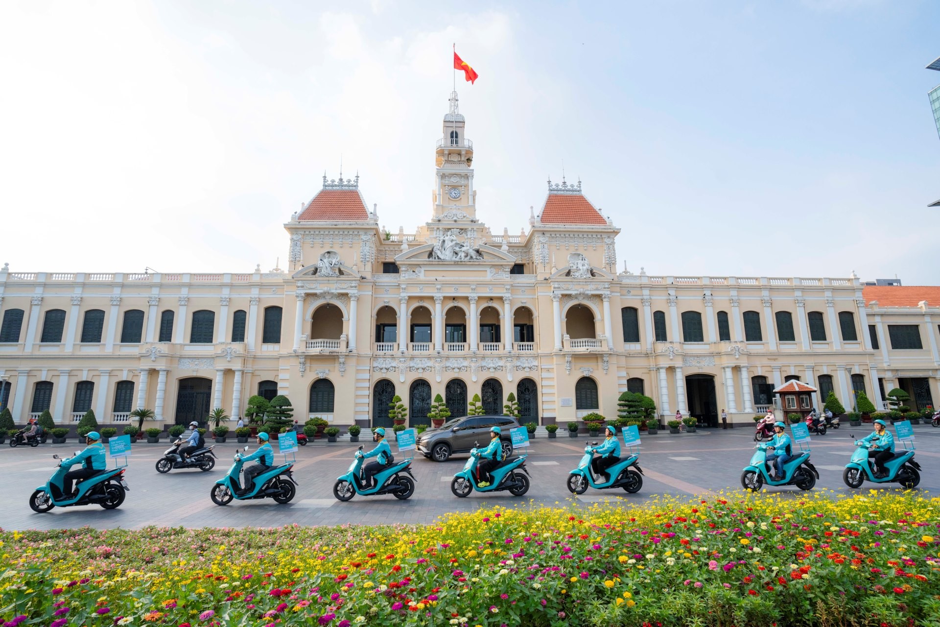 Ảnh: Green SM xây dựng môi trường làm việc ổn định, giúp tài xế gắn bó lâu dài với công việc.