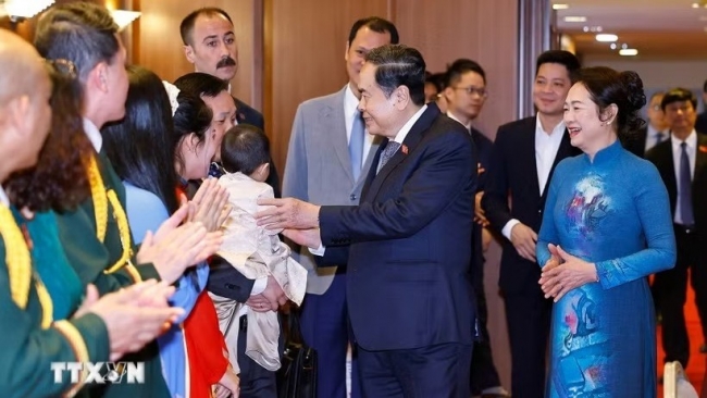 Chủ tịch Quốc hội Trần Thanh Mẫn gặp gỡ cộng đồng người Việt tại Thổ Nhĩ Kỳ