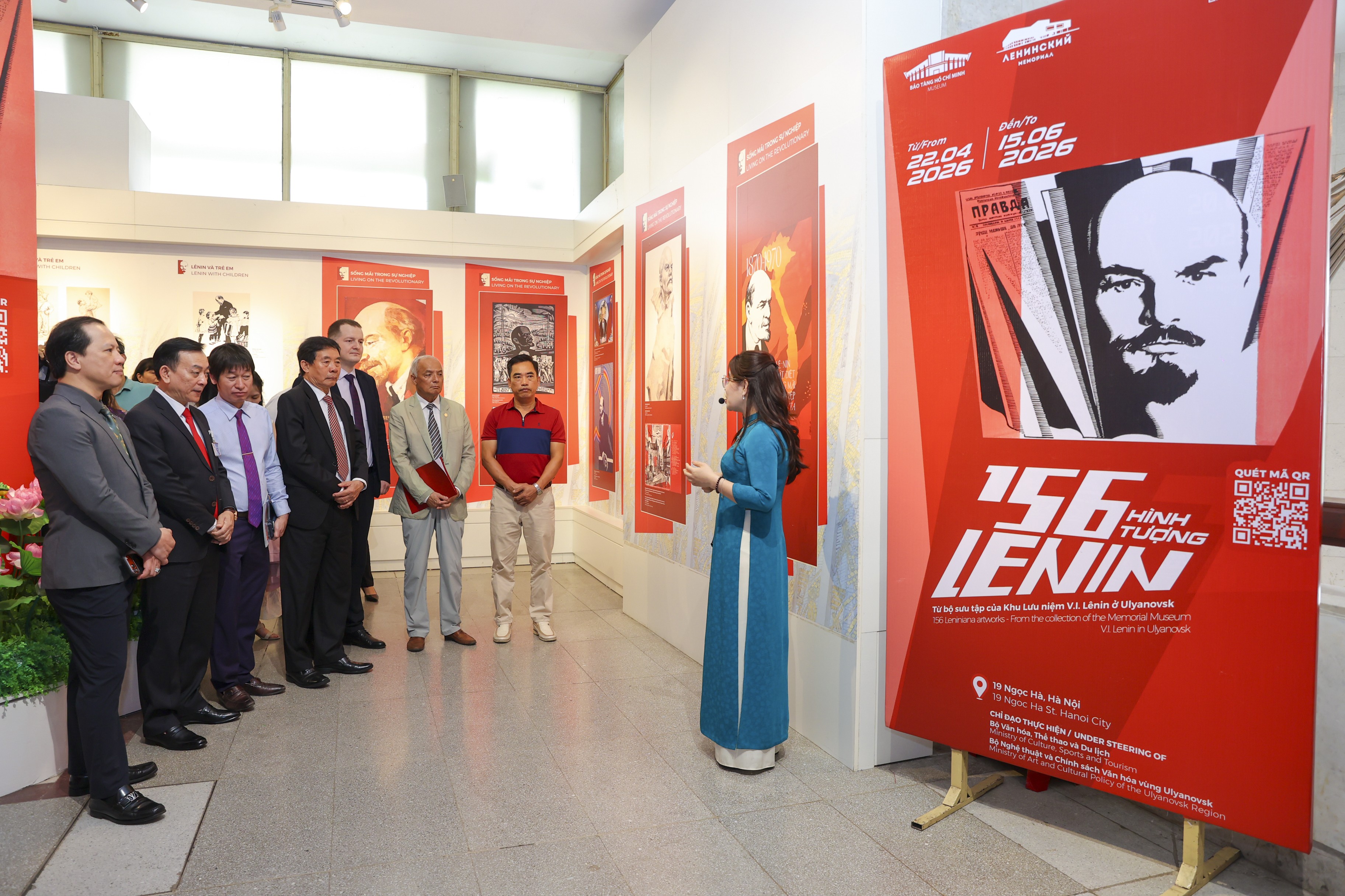 156 hình tượng Lênin: kể chuyện bằng nghệ thuật