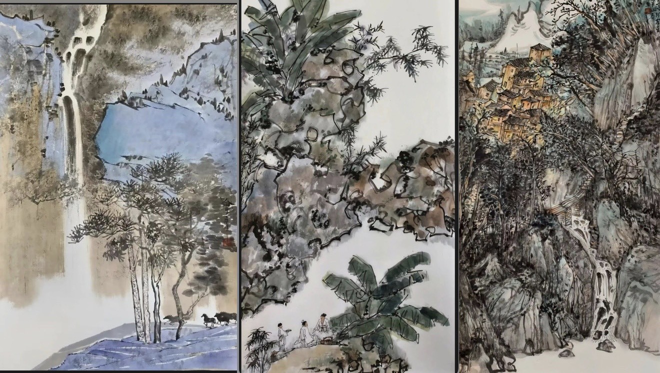 Một số tác phẩm trưng bày tại Triển lãm