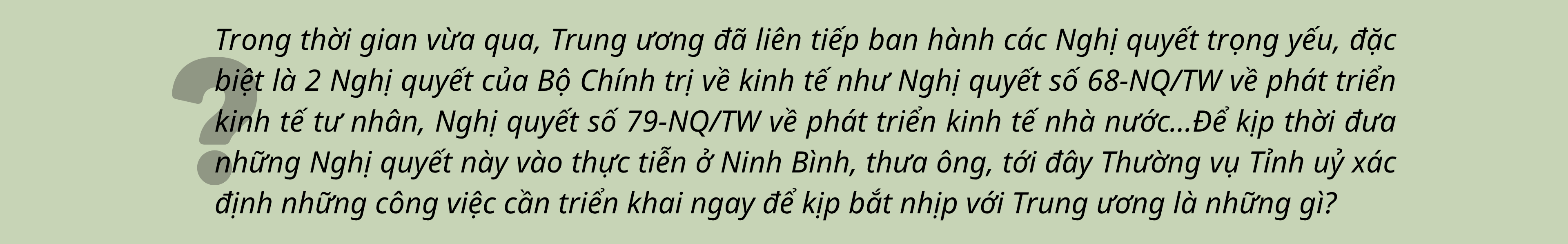 Ông Trần Huy Tuấn: Tôi tin tưởng Ninh Bình sẽ ngày càng khẳng định vị thế trong tương lai