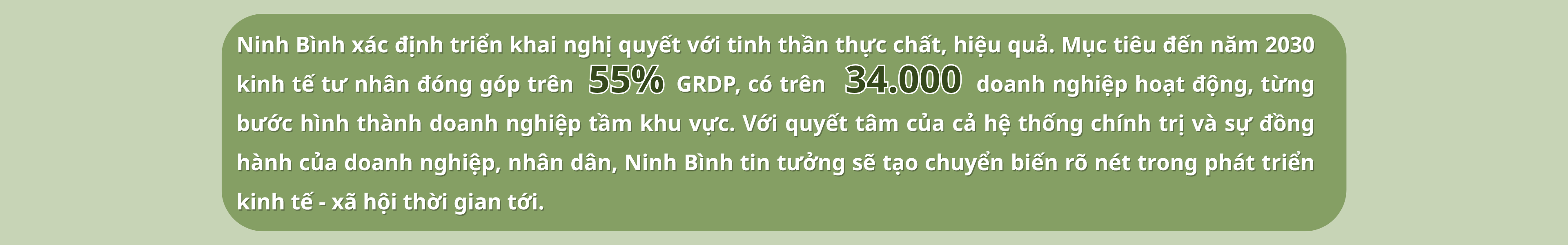 Ông Trần Huy Tuấn: Tôi tin tưởng Ninh Bình sẽ ngày càng khẳng định vị thế trong tương lai