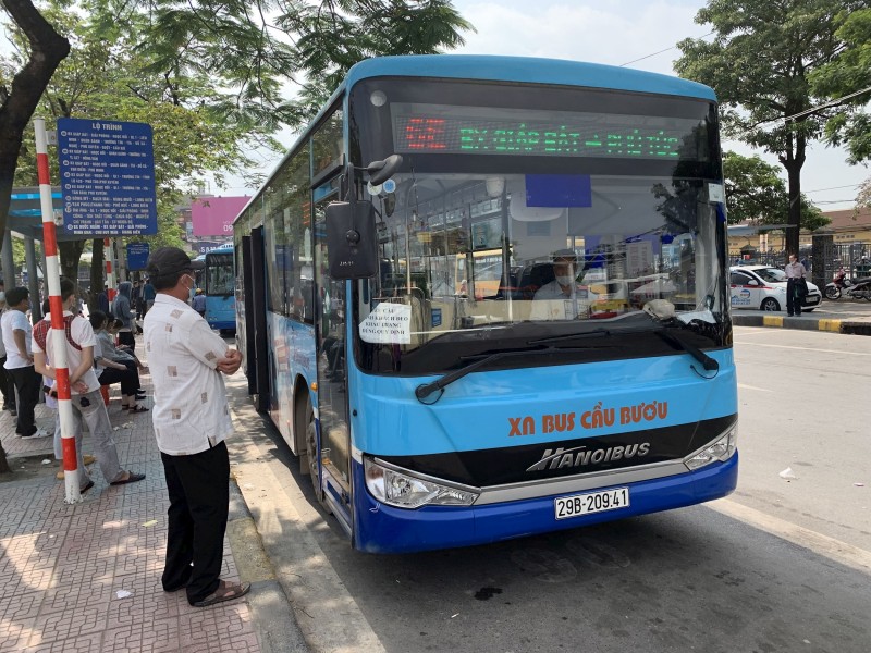 Đợt miễn phí này áp dụng với 128 tuyến xe buýt có trợ giá tại Hà Nội. (Ảnh: T.L)